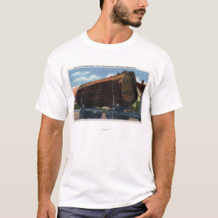 T-shirt Seattle, rondin de WashingtonGiant en route au