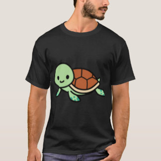 T-shirt Seaurtle friends retro girl