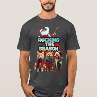 T-shirt Secouant la saison garçon