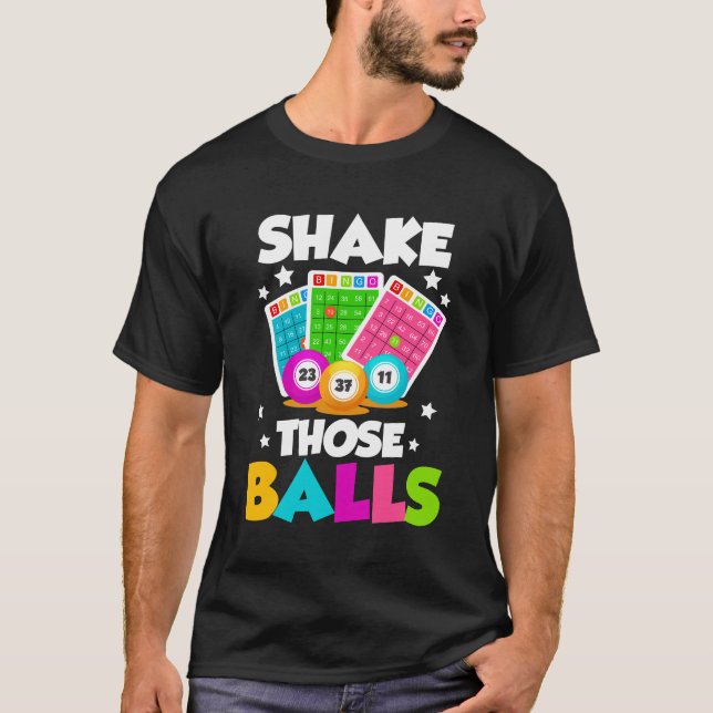 T-shirt Secouer ces boules amusantes (Devant)