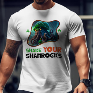 T-shirt Secouez vos Shamrocks - Bal Shamrock chatoyant
