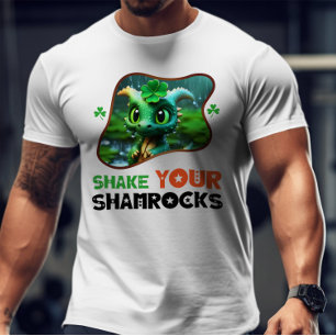 T-shirt Secouez vos Shamrocks - Leprechaun's Hide and Seek