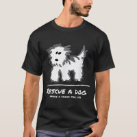Secourez un chien Ne pas faire de shopping Adoptez