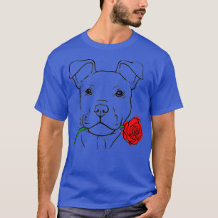 T-shirt Secourir Chien Chiot Puppy Love Pitbull Bully mign