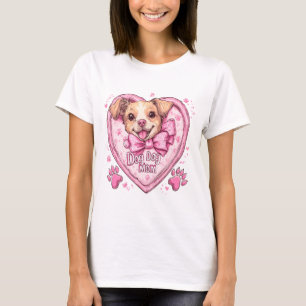 T-shirt Secourir Chien Maman - Fier Adoptive Maman Design