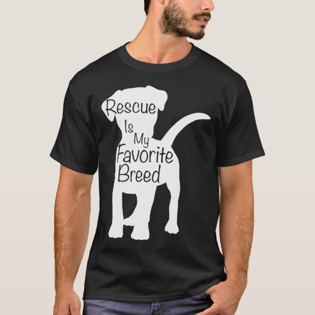 T-shirt Secourir Le Secourt Propriétaire De Chien Est Ma R (Devant)