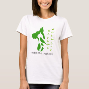 T-shirt secourir les animaux plus les meilleurs animaux do