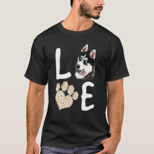 T-shirt Secourt de chien Husky