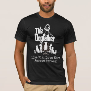 T-shirt Secourt Dogfather/abri animal