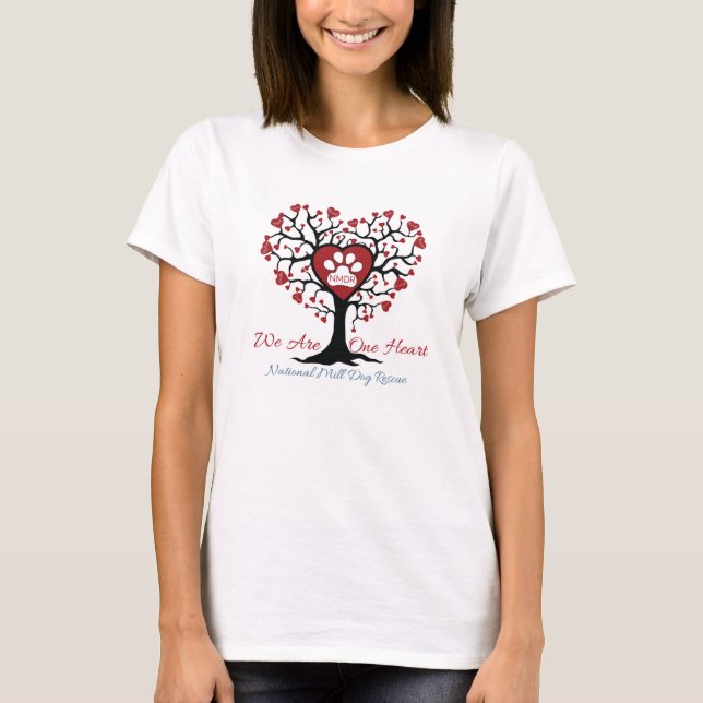 T-shirt Secourt National Mill Dog 2020 Nous sommes un coeu (Devant)