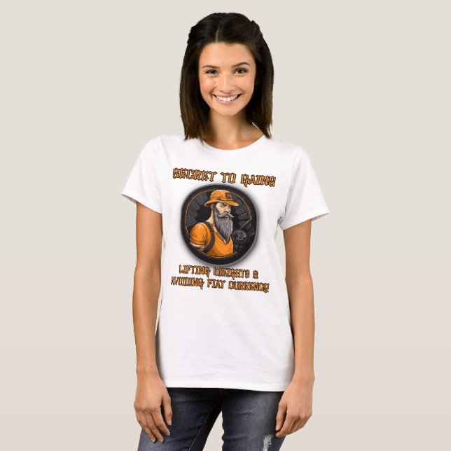 T-shirt Secret sur les gains (Devant entier)