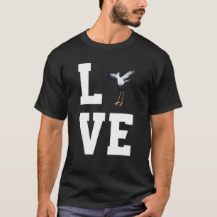 T-shirt Secrétaire d'amour Oiseaux Watcher Vêtements Oisea