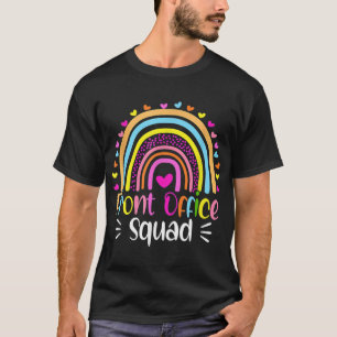 T-shirt Secrétaire de l'école de l'équipe du bureau centra
