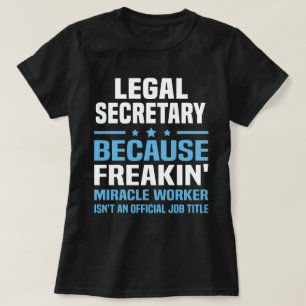 T-shirt Secrétaire juridique
