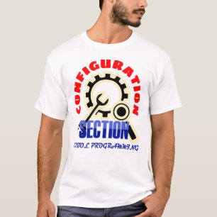 T-shirt Section Configuration dans Programmation Cobol