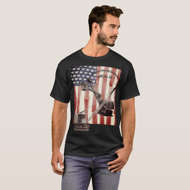 T-shirt Section locale du syndicat fonctionnante de (Devant entier)