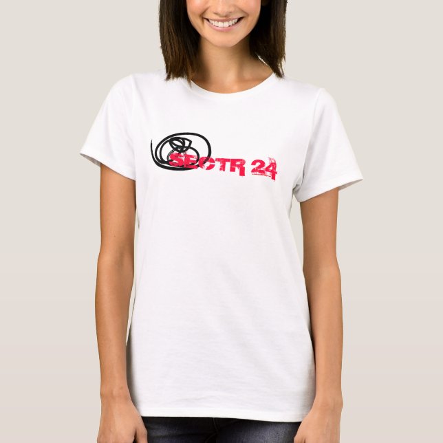 T-shirt SECTR 24 - Manches longues pour femmes (ajustées) (Devant)