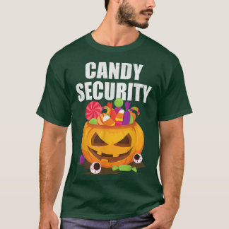 T-shirt Sécurité Candy Costume de Halloween drôle pour par