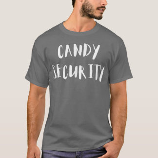 T-shirt Sécurité Candy Costume drôle d'Halloween 329