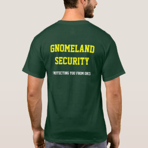 T-shirt Sécurité de Gnomeland