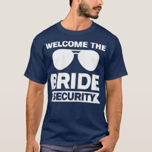 T-shirt Sécurité de mariage pour femmes bienvenue à la mar