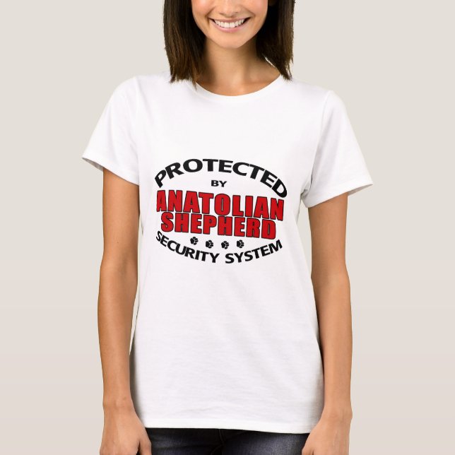 T-shirt Sécurité des bergers de l'Anatolie (Devant)