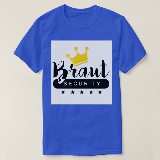 T-shirt Sécurité des mariées (Design devant)
