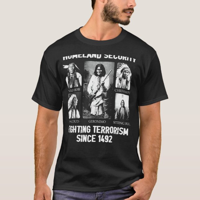 T-shirt Sécurité intérieure Lutte contre le terrorisme dep (Devant)