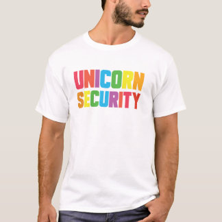 T-shirt Sécurité Licorne Halloween