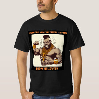 T-shirt sécurité premier halloween m. t cadeau drôle fête