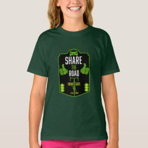 T-shirt Sécurité routière à bicyclette