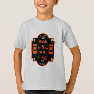 T-shirt Sécurité routière à bicyclette
