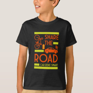 T-shirt Sécurité routière à bicyclette