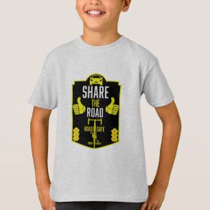 T-shirt Sécurité Routière à Vélo
