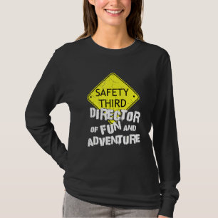 T-shirt Sécurité Troisième Directeur Fun Adventure Coordon