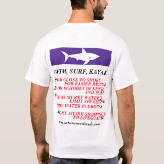 T-shirt Sécurité Truro de requin de Cape Cod