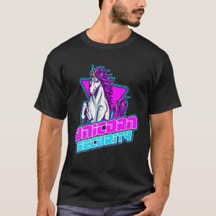 T-shirt Sécurité Unicorn - Couleurs arc-en-ciel Amateurs d