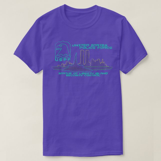 T-shirt Sécurité USPF Contrôle échapper de New York (Design devant)