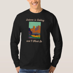 T-shirt Sedona Appelle Et Je Dois Aller Arizona Travel Des