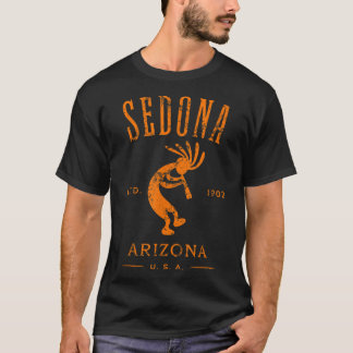 T-shirt Sedona Arizona Kokopelli Souvenir Desig en détress