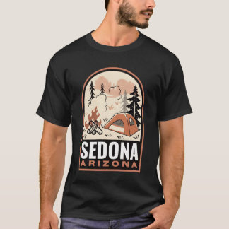 T-shirt Sedona Arizona Vintage Camping friend