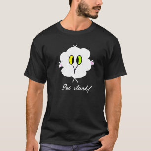 T-shirt Sei stark - weiß