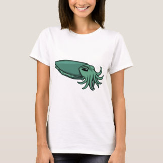 T-shirt Seiches turquoises de natation