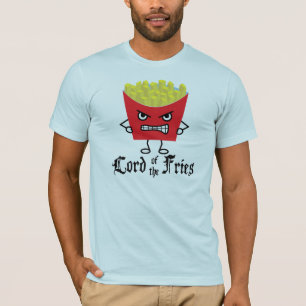 T-shirt Seigneur des fritures (titre noir)