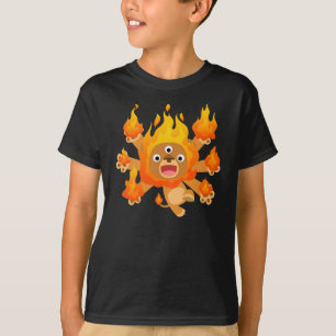 T-shirt Seigneur du Feu ! ! (mignon lion caricature) T-shi