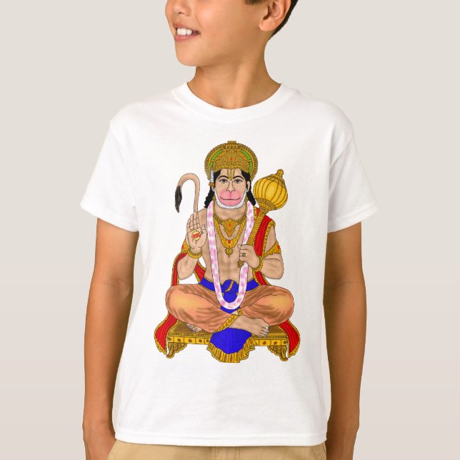 T-Shirt Seigneur Hanuman (Devant)