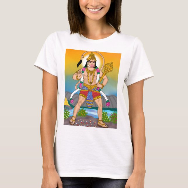 T-Shirt Seigneur Hanuman (Devant)