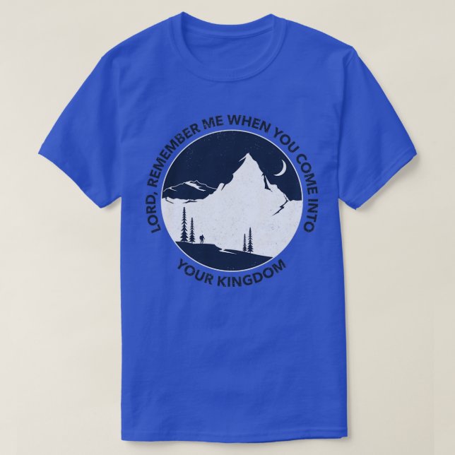 T-shirt Seigneur me souviens (Design devant)