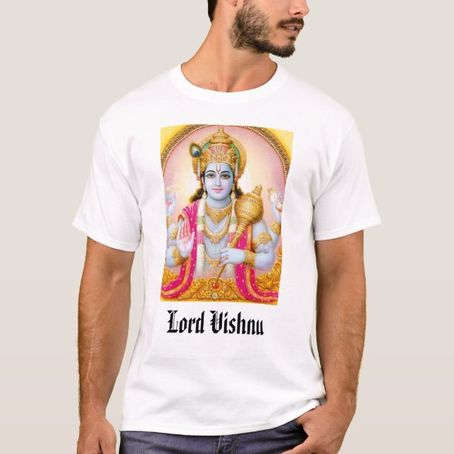 T-shirt Seigneur Vishnu, seigneur Vishnu (Devant)