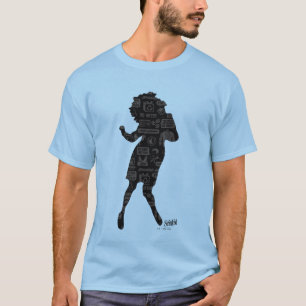 T-shirt Seinfeld Elaine Danse Silhouette